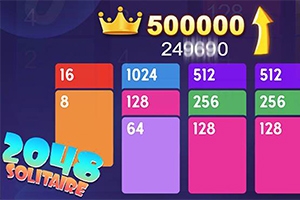 Juego 2048 Solitaire en Juegos 123