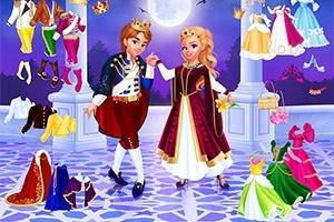 Juego Cinderella & Prince Charming en Juegos 123