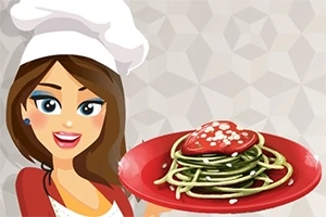 Cooking with Emma: Zucchini Spaghetti Bolognese