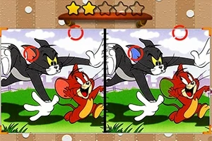 Tom and Jerry Spot the Difference